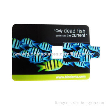 Super Quality Card Shaped USB Flash Drive
